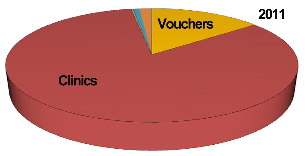 Expenditure Chart 2011